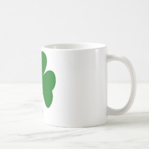 Mörken Shamrock Grönt the MUSEUM Zazzle Gifts Kaffemugg