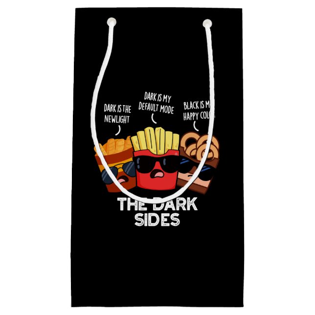 Mörken Sides Funny Fast Food Pun Mörk BG (Framsidan)