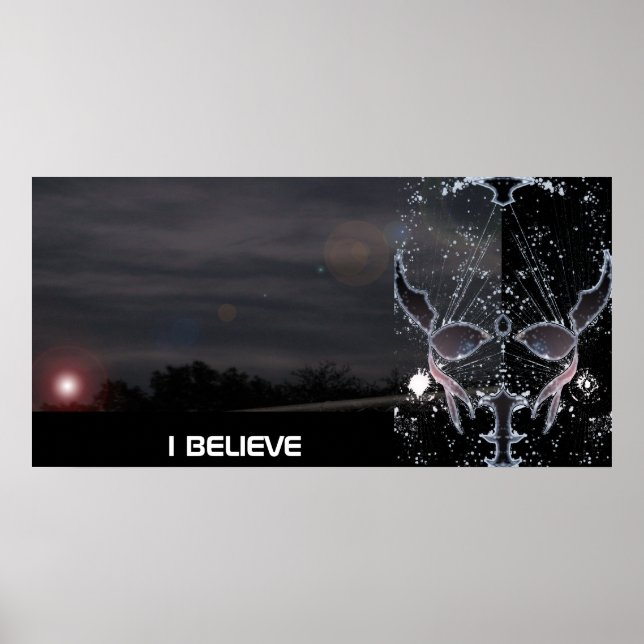 MÖRKEN STORM POSTER (Framsidan)