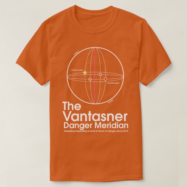Mörken Vantasner Danger Meridian T Shirt (Design framsida)