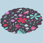 Mörken Vattenskärg för undre skuggor Underlägg Papper<br><div class="desc">Modern botanisk vattenfärgsmålning av blommor i vattenblått och lila vild i mörkens bakgrund. Perfekt för att lägga till extra-beröringen till er samordnande insamling av bröllop.</div>