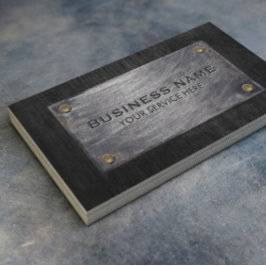 Mörken Wood & Metall Professionell Visitkort