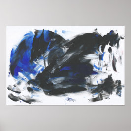 Mörkens Beast över havet Poster