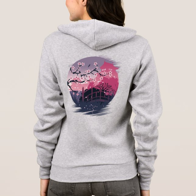 Mörkens Blommar T Shirt (Baksida)
