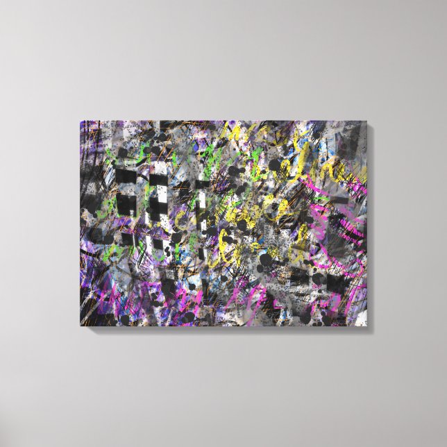 Mörkens egenskaper canvastryck (Framsida)