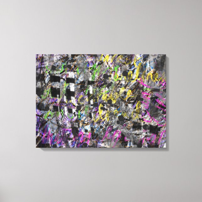 Mörkens egenskaper canvastryck (Framsida)