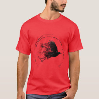 Mörkens fågelvintage t shirt
