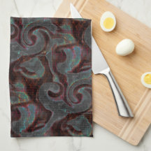 Mörkens färgad, spiral-delar och glödstroppar