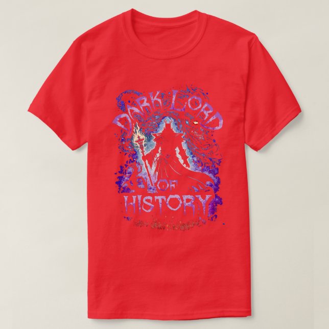 Mörkens historiens härskare t shirt (Design framsida)
