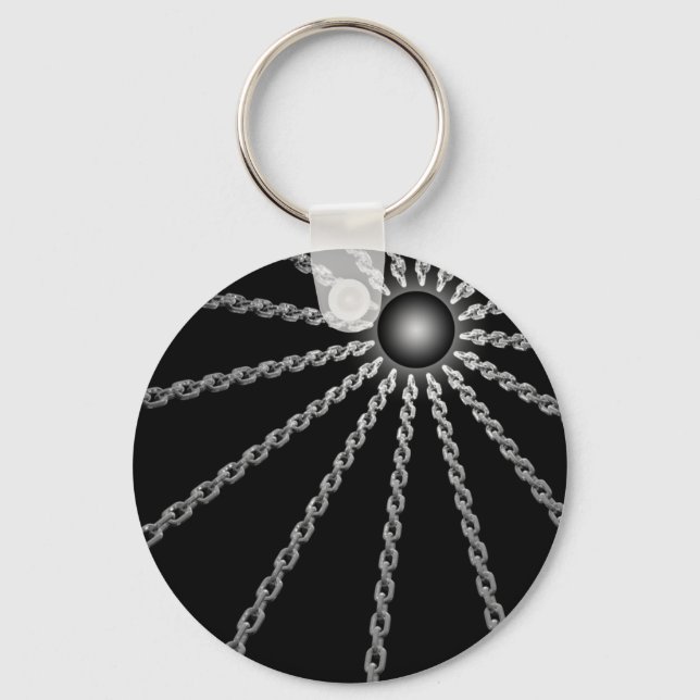 Mörkens kedjor nyckelring (Framsida)