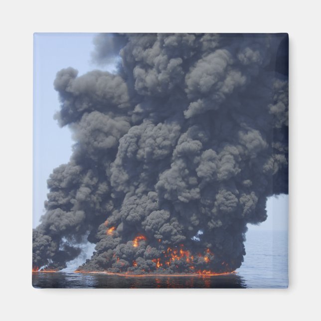 Mörkens moln av rök och brand uppstår 2 magnet (Framsidan)