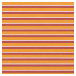 Mörkens Orange, Rosa och Röda Färgaden Linjer Tyg