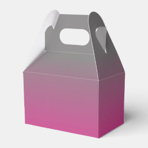 Mörkens Rosa och Grått Ombre Mönster Presentaskar