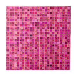Mörkens Rosa "Watery" Mosaic Tile Mönster Kakelplatta