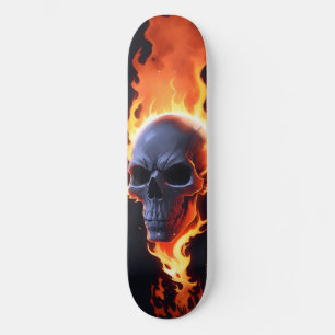 Mörkens skallbrand 7 mini skateboard bräda 18,5 cm