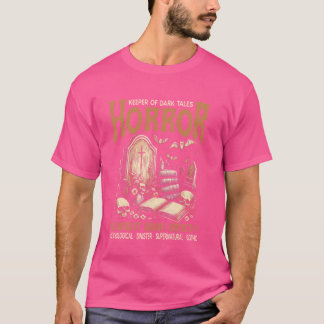Mörkens skräckläsare talar med skräck t shirt