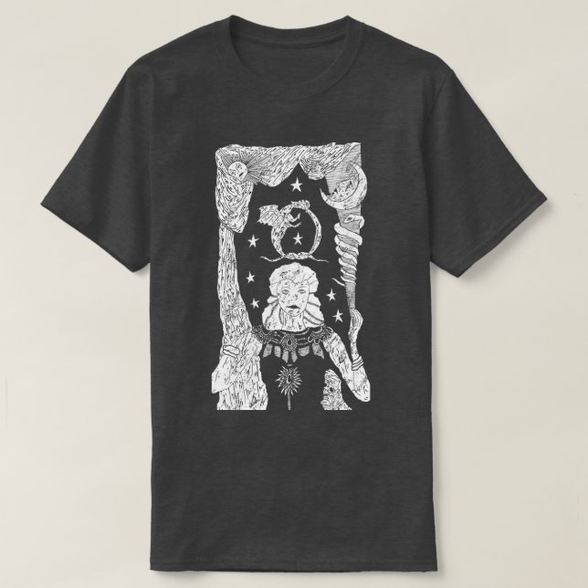 Mörkens timmar t shirt (Design framsida)