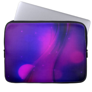Mörkens våg laptop sleeve