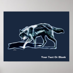 Mörkens Varg Poster