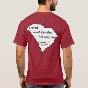 Mörkens vita bakgrund T-shirt