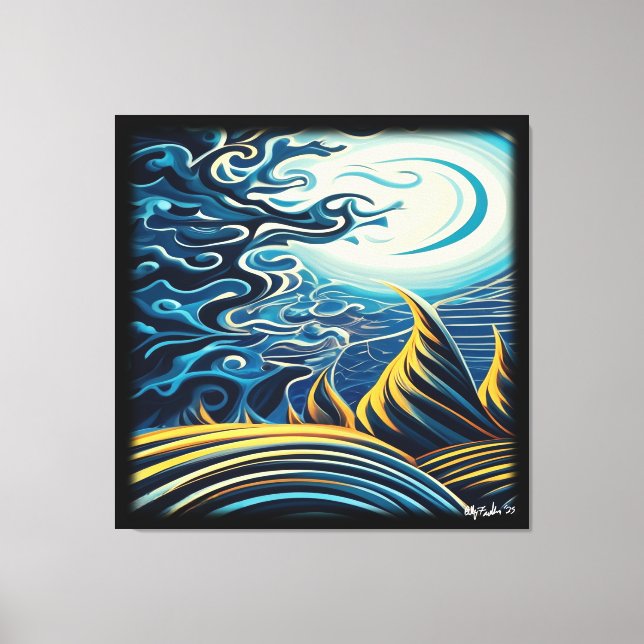 Mörker Canvastryck (Framsida)