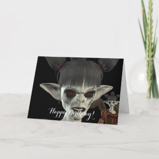 Mörker kommer det härliga Fröcken Piggy Kort