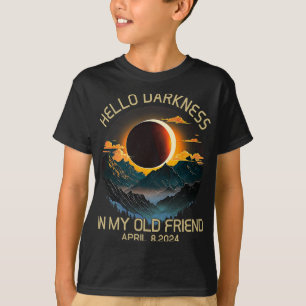 Mörker min gamle vän Solar Eclipse April 0819 T Shirt