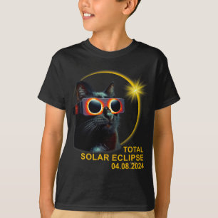 Mörker min vän Solar Eclipse April 8 2024 Funn T Shirt