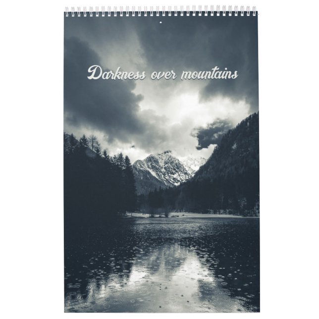 Mörker över berg 2023-kalender kalender (Omslag)