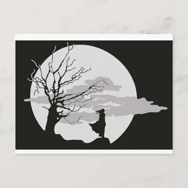 mörker vykort (Framsida)