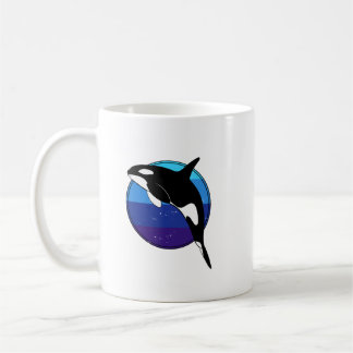 Mörkerval, orca kaffemugg