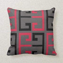 Mörkfärgaden belägger med tegel kudde