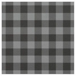 Mörkgrå och svart rutig gingham tyg