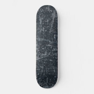 Mörkgrå Svart Konstälskare Abstrakt Konstnär Målar Mini Skateboard Bräda 18,5 Cm