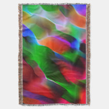 Mörkgrön och röd relief och djup