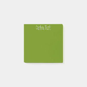 Mörkgrön Post-it Block