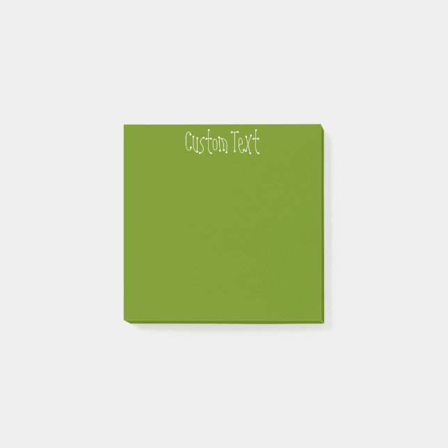 Mörkgrön Post-it Block (Framsida)