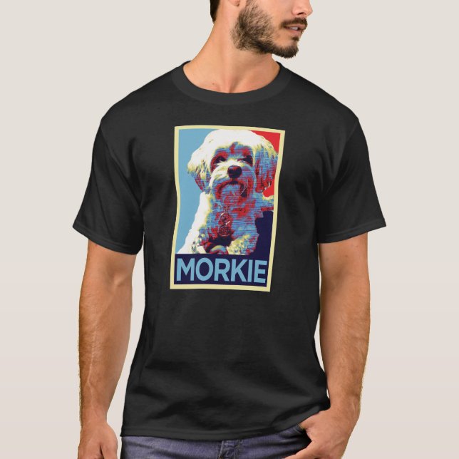 Morkie Hope T Shirt (Framsida)