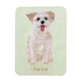 Morkie Hund Flexible Flexible Magnet