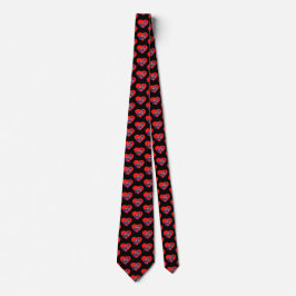 Morkie Hund Silhouette Valentines day Red Heart Ti Slips
