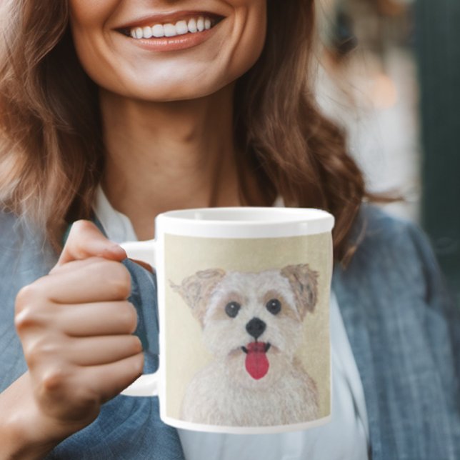 Morkie Kärlek Jumbomugg Jumbo Mugg (Skapare uppladdad)