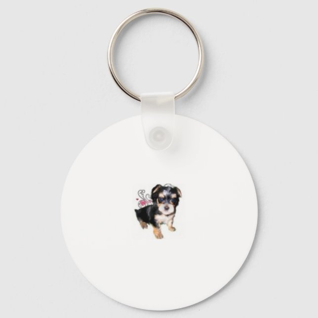 Morkie Keychain Nyckelring (Framsida)