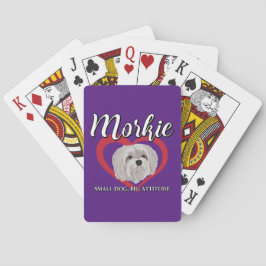 Morkie - Liten hund, stort sinnelag - 3 Casinokort