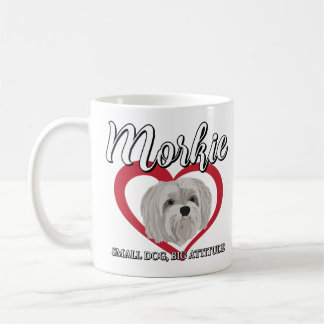 Morkie - Liten hund, stort sinnelag - 3 Kaffemugg