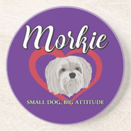 Morkie - Liten hund, stort sinnelag - 3 Underlägg