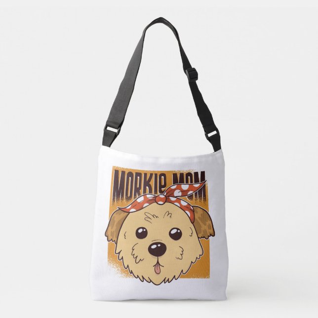 Morkie Mamma Design Axelväska (Framsida)