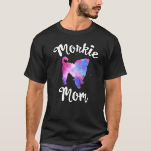 Morkie Mamma Yorkshire Malta Terrier Hund Mamma T Shirt