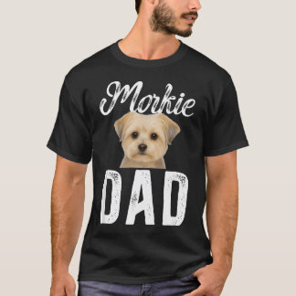 Morkie Pappa Morkie Ägare Morkie T Shirt