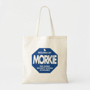 Morkie-Säkerhet-Blå Tygkasse