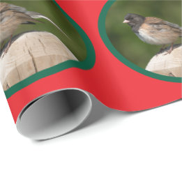 Mörkögd Junco Holiday Presentpapper
